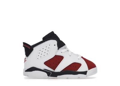 Pre-owned Jordan 6 Retro (2021) Sneakers In White/black/carmine