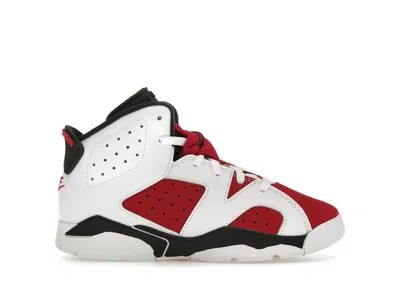 Pre-owned Jordan 6 Retro (2021) Sneakers In White/black/carmine In Multi
