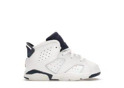 Pre-owned Jordan 6 Retro (2022) Sneakers In White/midnight Navy Blue