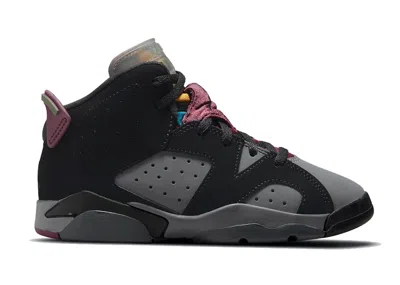 Pre-owned Jordan 6 Retro Bordeaux Sneakers In Black/light Graphite/dark Grey In Multi