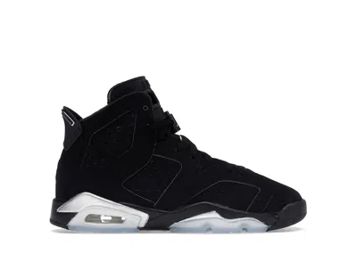 Pre-owned Jordan 6 Retro Chrome Sneakers In Black/metallic Silver In Multi
