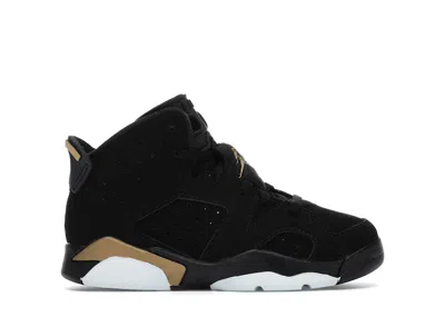 Pre-owned Jordan 6 Retro Dmp Sneakers In Black/metallic Gold In Multi