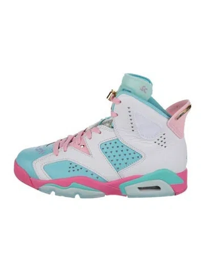 Pre-owned Jordan 6 Retro Doernbecher Wedge Sneakers In White