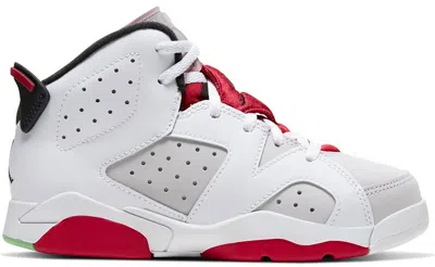 Pre-owned Jordan 6 Retro Hare Sneakers In Neutral Grey/white/true Red