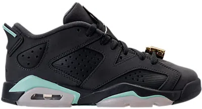 Pre-owned Jordan 6 Retro Low Sneakers In Anthracite/mint Foam