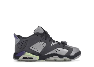Pre-owned Jordan 6 Retro Low Sneakers In Dark Grey/ultraviolet/wolf Grey In Multi