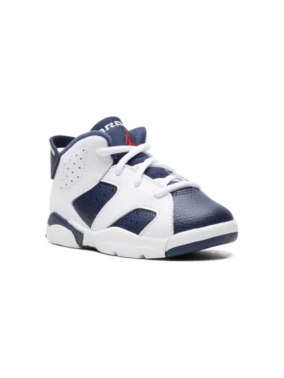 Jordan Babies'  6 Retro "olympic" Sneakers In White