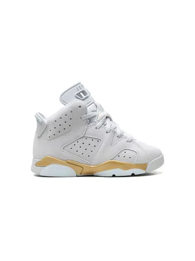 Jordan Kids'  6 Retro "paris Olympics" Sneakers In White