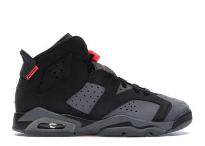 Pre-owned Jordan 6 Retro Psg Paris Saintgermain Sneakers In Iron Grey/infrared 23/black