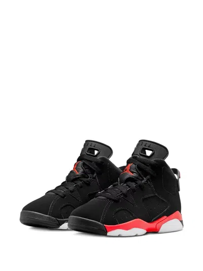 Jordan Kids'  6 Retro Sneakers In Black