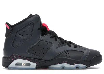 Pre-owned Jordan 6 Retro Sneakers In Anthracite/black/hyper Pink In Multi
