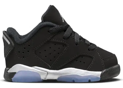 Pre-owned Jordan 6 Retro Sneakers In Black/metallic Silver/white In Multi