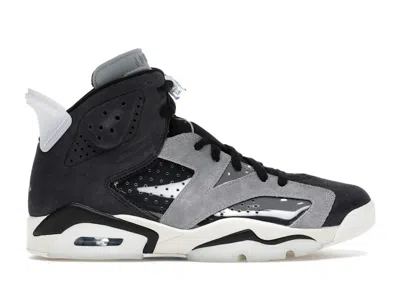 Pre-owned Jordan 6 Retro Tech Chrome (women's) Sneakers In Black/light Smoke Grey/sail