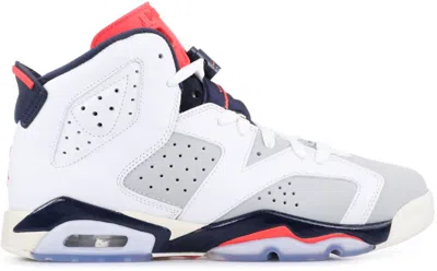 Pre-owned Jordan 6 Retro Tinker Sneakers In White/infrared 23/neutral Grey