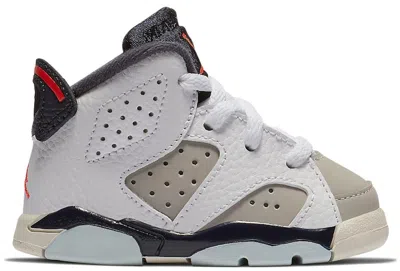 Pre-owned Jordan 6 Retro Tinker Sneakers In White/infrared 23/neutral Grey