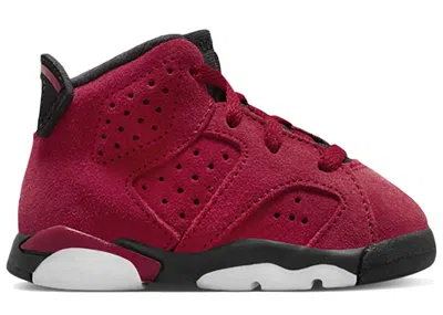 Pre-owned Jordan 6 Retro Toro Bravo Sneakers In Varsity Red/black