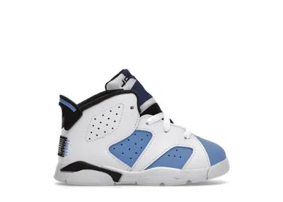 Pre-owned Jordan 6 Retro Unc (2022) Sneakers In White/university Blue/black In Multi