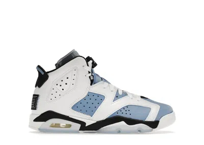 Pre-owned Jordan 6 Retro Unc Sneakers In University Blue/white/college Navy