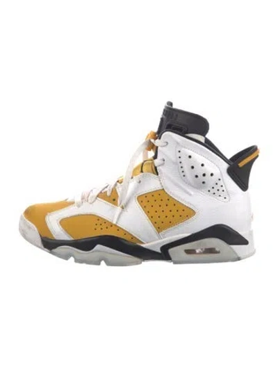 Pre-owned Jordan 6 Retro "yellow Ochre" Sneakers