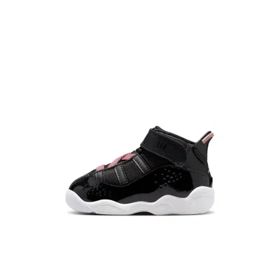 Jordan 6 Rings Baby/toddler Shoes In Black