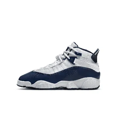 Jordan 6 Rings Big Kids' Shoes In White