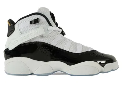 Pre-owned Jordan 6 Rings Defining Moments Sneakers In White/black/ice In Multi