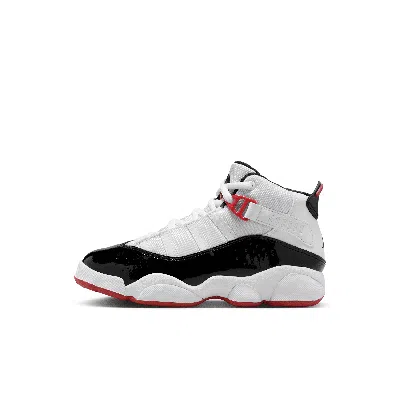 Jordan Babies' 6 Rings Little Kids' Shoes In White