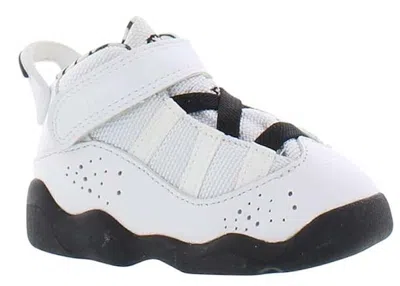 Pre-owned Jordan 6 Rings Motorsport Sneakers In White/black/metallic Gold