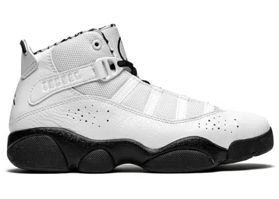 Pre-owned Jordan 6 Rings Motorsport Sneakers In White/metallic Gold/black