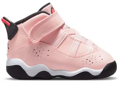 Pre-owned Jordan 6 Rings Sneakers In Atmosphere/black/white