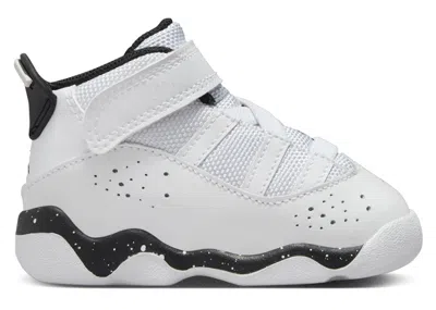 Pre-owned Jordan 6 Rings Sneakers In White/black