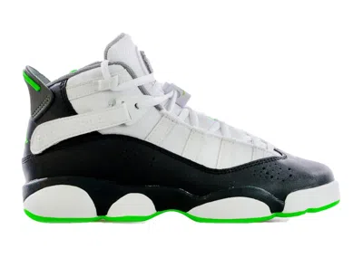 Pre-owned Jordan 6 Rings Sneakers In White/green/black