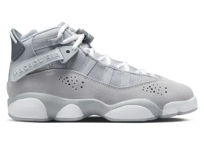 Pre-owned Jordan 6 Rings Sneakers In Wolf Grey/white/cool Grey