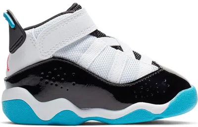 Pre-owned Jordan 6 Rings South Beach Sneakers In White/black/hyper Pink In Multi