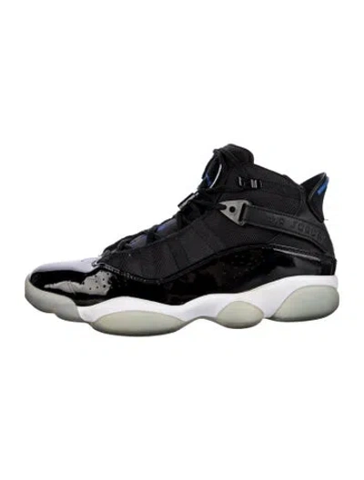 Pre-owned Jordan 6 Rings Space Jam Sneakers In Black