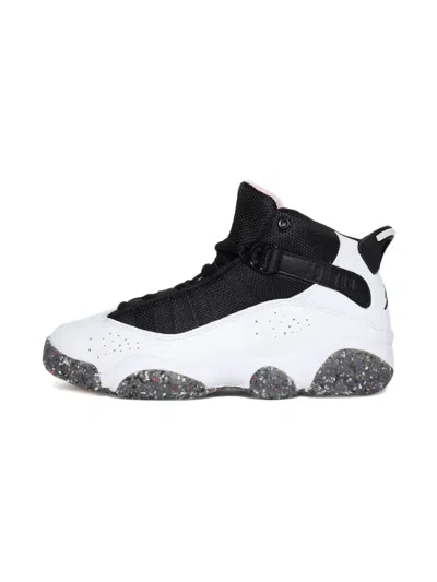 Jordan Kids' 6 Rings Speckled-sole Sneakers In Multi