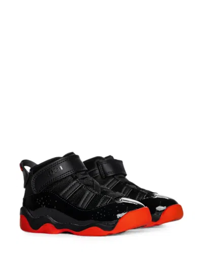 Jordan Babies' 6 Rings Touch-strap Sneakers In Black