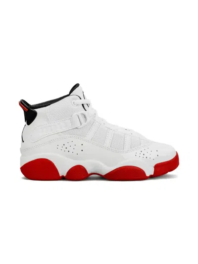 Jordan 6 Rings "white/university Red" Sneakers
