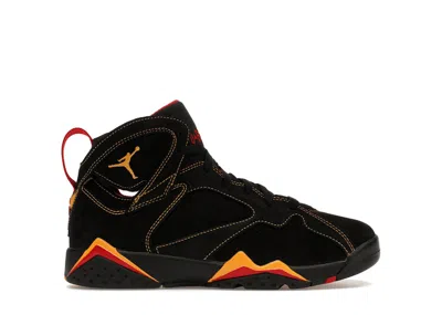 Pre-owned Jordan 7 Retro (2022) Sneakers In Black/citrus/varsity Red In Multi