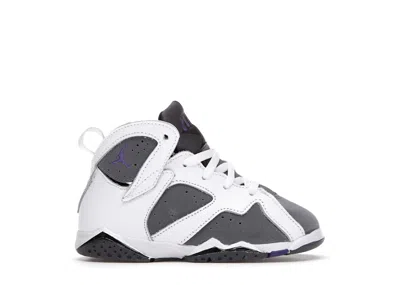 Pre-owned Jordan 7 Retro Flint (2021) Sneakers In White/flint Grey/black In Multi