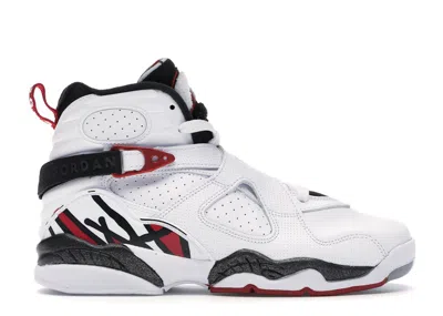 Pre-owned Jordan 8 Retro Alternate Sneakers In White/gym Red/black