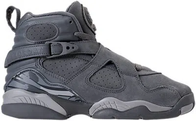 Pre-owned Jordan 8 Retro Sneakers In Cool Grey/wolf Grey