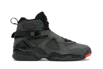 Pre-owned Jordan 8 Retro Take Flight Undefeated Sneakers In Sequoia/black/wolf Grey