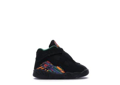 Pre-owned Jordan 8 Retro Tinker Air Raid Sneakers In Black/light Concord/aloe Verde