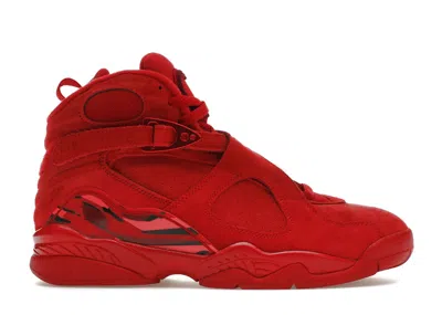 Pre-owned Jordan 8 Retro Valentine's Day (2018) (women's) Sneakers In Gym Red/ember Glow/team Red