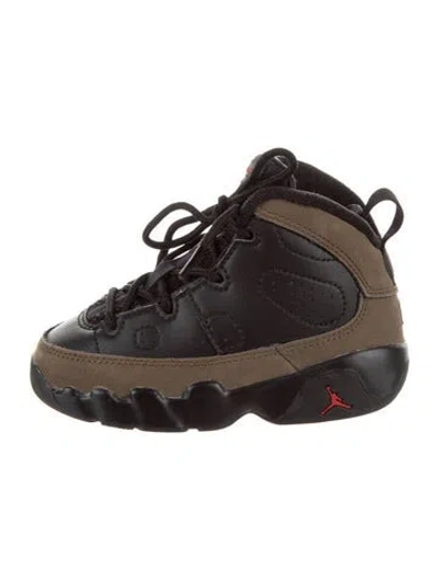 Pre-owned Jordan Babies' 9 Leather Sneakers In Multi