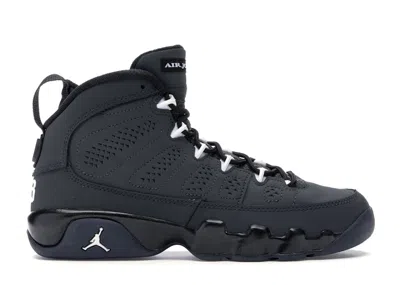 Pre-owned Jordan 9 Retro 9 Sneakers In Anthracite/black/white