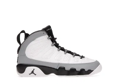 Pre-owned Jordan 9 Retro Barons Sneakers In White/black/wolf Grey