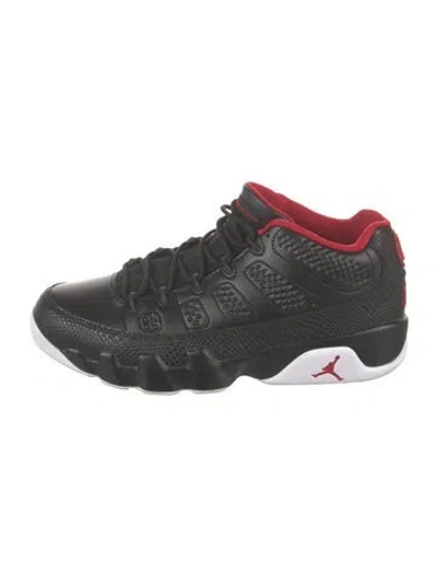 Pre-owned Jordan 9 Retro Low Sneakers In Black