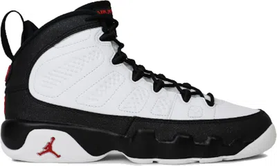 Pre-owned Jordan 9 Retro Og (2016) Sneakers In White/black/true Red